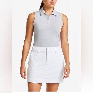 Under Armour White Golf Skort Women’s Size 8 Performance Stretch Athletic